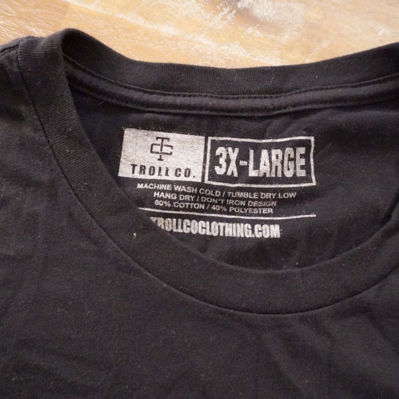 Troll Co. Dirty Hands Clean Money T-shirt - Picture 2 of 4